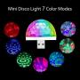 Sound Activated USB Star Light and USB Mini Disco Lights, Aevdor Car Star USB Night Lights, Romantic Car Roof Interior Star Atmosphere Decorations Light for Bedroom, Car, Party, Bedroom, Ceiling