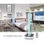 Quartz Lamp 110V 36W Light with 15s Delay Time Remote Control for Living Area-with Ozone …
