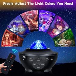 Galaxy Projector Star Light Projector for Bedroom, Galaxy 360 Pro Projector Galaxy Light Projector with Bluetooth Speaker, Galaxy Projector Lights for Bedroom Decoration Best Christmas Birthday Gifts