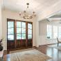 LNC Farmhouse Chandelier, Chandeliers for Dining Rooms, 6-Light Gold Wagon Wheel Chandelier for Living Room, Foyer, 27.5” Dia