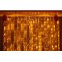 AIDDOMM 300 LED Curtain Lights, for Bedroom Outdoor Indoor, Waterproof, Warm White, 8Modes