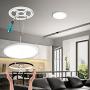 LED Flush Mount Ceiling Light, Smart app Control, 12inch High Bright 3100lm, Super Slim Ceiling Light, Color Adjustable, Dimmable Ceiling Light for Bedroom,Living Room, Dining Room(White, One Pack)