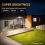 Amico 3 Head LED Security Lights Motion Sensor Outdoor Adjustable 40W, 3500LM, 5000K, IP65 Waterproof, ETL Certified, Exterior Flood Light for Garage, Yard(Black) Amico 3 Head LED Security Lights Motion Sensor Outdoor Adjustable 40W, 3500LM, 5000K, IP65 Waterproof, ETL Certified, Exterior Flood Light for Garage, Yard(Black)