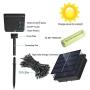 Solarmks Solar Christmas Lights ,72ft 8 Modes 200 LED Solar String Lights Outdoor Waterproof Fairy Solar Lights for Christmas Garden Patio Wedding Party Home Xmas Tree Decorations(Blue 2pack)