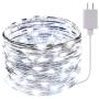 String Lights, CrazyFire LED Fairy String Light 33ft 100 LEDs Waterproof Decorative Starry Lights for Bedroom, Patio, Parties (Copper Wire Lights, Cool White)