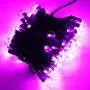 Joiedomi Purple LED Green Wire 100-count Christmas Light, Purple LED Lights for Indoor/Outdoor Christmas Decorations