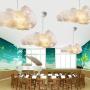 Chandelier, Ceiling Light Fixture, Floating Clouds Chandeliers Romantic Pendant Lights LED Clouds Light Fixtures for Bedroom, Hallway, Bar, Kitchen, Bathroom