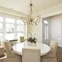 ISURAUL Large Chandelier for Dining Rooms, Antique Gold Light Fixture with Ten Crystal Pendants for Bedroom, Foyer, Kitchen and Living Room (6 Lights, 23’’ X 23’’ X 24’’)