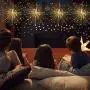 Christmas Tree Decorations Firework Lights, USB Powered Starburst String Lights 480 LED Copper Wire Fairy Lights with 8 Modes and Remote Control Hanging Lights for Holiday Decor (Battery Not Included)