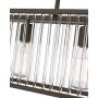 Zeyu 5-Light Kitchen Island Pendant Light, Dining Room Island Lighting Fixture, Oil Rubbed Bronze Finish, 9801-5LP ORB
