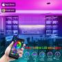Tenmiro Led Strip Lights, Music Sync Color Changing Led Light Strips with App Control and 44key Remote Led Tape Lights Led Lights for Room, Bedroom, Party, Home Decoration