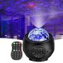 Star Night Light Projector, Vinkki Nebula Galaxy Projector LED Star Light Ocean Wave Projector with Bluetooth Speaker for Baby Kids Bedroom Party Home Holidays Night Light Ambiance