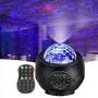 Star Night Light Projector, Vinkki Nebula Galaxy Projector LED Star Light Ocean Wave Projector with Bluetooth Speaker for Baby Kids Bedroom Party Home Holidays Night Light Ambiance