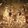 String Lights USB Plug in with Adaptor, 39FT 100 Ultra-Bright and Big LEDs Fairy Lights, Remote Control with 8 Scene Modes, Timer and dimmer Options USB Christmas Lights