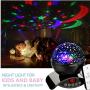 Star Projector Night Light for Kids - Baby Night Light Projector for Bedroom - with Timer Remote and Chargeable - Best Gift for Kids - Black