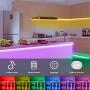 Daybetter 65.6ft Led Strip Lights Sync to Music with Remote Control (2 Rolls of 32.8ft)