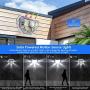 Solar Motion Sensor Light Outdoor, Lantoo 40 LEDs Solar Lights Outdoor, IP65 Waterproof Solar Security Decorative Wall Lights 270° Wide Angle for Step Stair, Yard, Path, Patio, Fence, Garage (4 Pack)