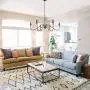 Lampundit 6-Light Iron Chandelier Black Farmhouse Chandelier Classic Candle Ceiling Pendant Light Fixture for Kitchen Island Dining Room Living Room Foyer Barn