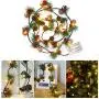 ANPHSIN Pack of 2 Christmas Pinecone LED String Lights- Each of 6.6FT 20 LEDs Battery Powered Christmas Pine Cone Red Berries Garland Lamp Lights for Xmas Party Bedroom Tree Table Decor (Bold String) ANPHSIN Pack of 2 Christmas Pinecone LED String Lights- Each of 6.6FT 20 LEDs Battery Powered Christmas Pine Cone Red Berries Garland Lamp Lights for Xmas Party Bedroom Tree Table Decor (Bold String)