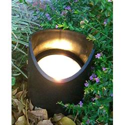 Best Pro Lighting Low Voltage Garden Outdoor Light Landscape Lighting Black Well Lights with - 25 Watt Halogen Bulb