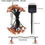 ER CHEN Solar Powered String Lights, 30 Cute Honeybee LED Lights, 15FT 8 Modes Starry Lights, Waterproof Fairy Decorative Lights for Outdoor, Wedding, Homes, Gardens, Patio, Party etc (Warm White)