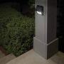 Mr Beams Solar Wedge 8 LED Security Outdoor Motion Sensor Wall Light, 4-Pack, Black