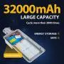 300W Solar Street Lights Outdoor, Dusk to Dawn Solar Led Outdoor Light with Remote Control, 6500K Daylight White Security Led Flood Light for Yard, Garden, Street, Playgroud 300W Solar Street Lights Outdoor, Dusk to Dawn Solar Led Outdoor Light with Remote Control, 6500K Daylight White Security Led Flood Light for Yard, Garden, Street, Playgroud