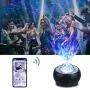 Riarmo Galaxy Star Projector, [2020 Upgraded] Night Light Projector with Music Speaker & Remote Control for Bedroom/Party/Home Decor, Starry Projector with Voice Control and Timer for Kids & Adults