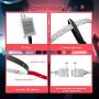 Led Strip Lights, 16.4ft Flexible Color Changing LEDs Light Strips，5050 300LEDs Tape Lights with Remote IP65 Waterproof 12V Power Supply for Home, Bedroom, Kitchen, DIY Decoration