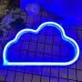 Blue Cloud Light Neon Signs Neon Lights for Wall Decor,USB or Battery LED Signs for Bedroom, Decorative Neon Light Sign for Christmas,Birthday Party, Living Room, Girls,Kids Room