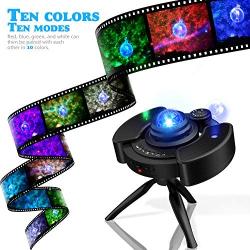 Galaxy Projector Light Bedroom Decor with Tripod Stand and Double Speakers Projects Starry Night Sky with Nebula Star and Earth USB Operated