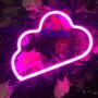 LED Neon Signs for Wall Decor,USB or Battery Decor Light,Neon Light for Bedroom,LED Neon Decorative Lights for Christmas,Party,Girls Living Room (Pink)
