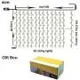 Hopolon LED Window Curtain Lights, 8 Modes Plug in Twinkle Fairy Lights, Outdoor Indoor String Lights Wedding Party Home Garden Bedroom Wall Decorations,UL Certified (Warm White)