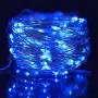 Twinkle Star 200 LED 66ft Halloween Fairy String Lights USB & Adapter Powered, Dimmable Control Starry Silver Wire Lights Home Lighting Indoor Outdoor Bedroom Wedding Christmas Party Decoration, Blue Twinkle Star 200 LED 66ft Halloween Fairy String Lights USB & Adapter Powered, Dimmable Control Starry Silver Wire Lights Home Lighting Indoor Outdoor Bedroom Wedding Christmas Party Decoration, Blue