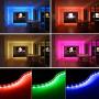 LED Strip Light 32.8ft 300LEDs SMD 5050 RGB Rope Lighting Color Changing Full Kit with 44-Keys IR Remote Controller & Power Supply Led Strip Lights for Home Kitchen Bed Room Decoration