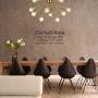 VINLUZ 10-Light Sputnik Chandelier Brass Mid Century Modern Ceiling Light Retro Chandelier Lighting for Kitchen Dining Room Hallway Foyer
