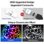 65.6ft LED Strip Lights BFULL RGB 5050 LED Strips with 40 Keys & Remote Bluetooth Controller, 12V Color Changing LED Lights for Bedroom Kitchen Home Party DIY Decoration