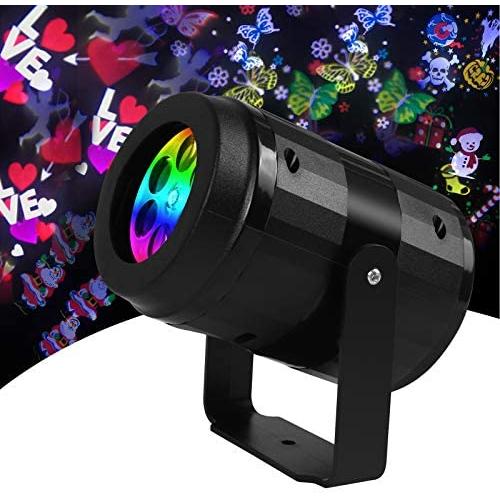 Valentines Day Projector Lights,LOVE Projector Lamp,Cupid Shape Light Projector,LED Projection Lamp for Christmas Halloween Decorations,Propose,Wedding,Valentines Day,Childrens Night Light