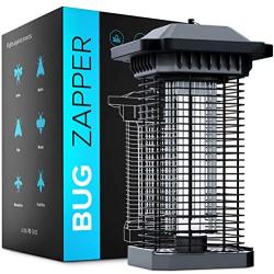 Bug Zapper Outdoor Electric and Indoor Mosquito Zapper for Home, Mosquito Killer Lamp, Mosquito Eradicator Outdoor Gnat Killer for Indoor Fly Zapper Outdoor Electric