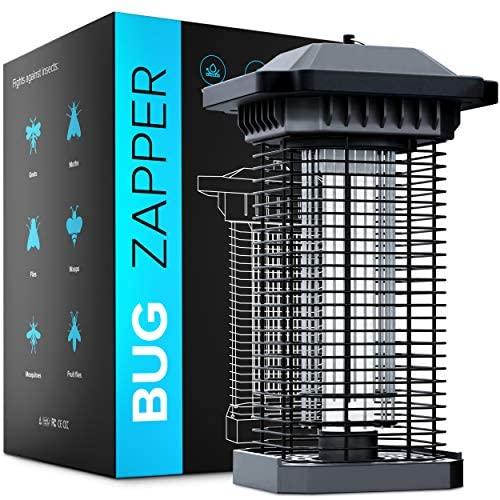 Bug Zapper Outdoor Electric and Indoor Mosquito Zapper for Home, Mosquito Killer Lamp, Mosquito Eradicator Outdoor Gnat Killer for Indoor Fly Zapper Outdoor Electric