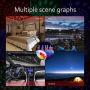 Romantic Auto Roof USB Star Lights with Mini Disco Light, Aevdor USB Night Lights, Flexible Atmosphere Decorations Lamp for Bedroom, Car, Party, Ceiling and More- Plug and Play