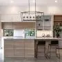 OYIPRO Kitchen Island Lighting, 6 Lights Farmhouse Chandelier Industrial Island Pendant Hanging Modern Light Fixture for Dining Room Kitchen Island Ba