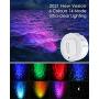 Star Projector, Night Light Projector with Moon Mode, Timer Adjustable Nebula Ocean Wave Projector, Galaxy Lamp with LED Nebula Cloud for Kids Gifts, Galaxy Projector for Bedroom Adults