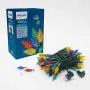 PHILIPS 100 LED Multi Colored Faceted C6 Light String, Multicolored PHILIPS 100 LED Multi Colored Faceted C6 Light String, Multicolored