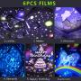 KISTRA Star Projector Night Light for Kids Bedroom (6-Films), 360°Rotating LED Starry Sky Nightlight, Table Lamp, Brightness & Color Adjust, Best Gift, XGu-005 KISTRA Star Projector Night Light for Kids Bedroom (6-Films), 360°Rotating LED Starry Sky Nightlight, Table Lamp, Brightness & Color Adjust, Best Gift, XGu-005