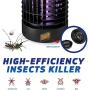 Crio Bug Zapper Indoor and Outdoor - Insects Killer - Fly Trap Outdoor Patio - Insect Killer Zapper - Mosquito Trap - Insect Zapper - Mosquito Attractant Trap - Fly Zapper (XL)