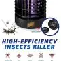 Crio Bug Zapper Indoor and Outdoor - Insects Killer - Fly Trap Outdoor Patio - Insect Killer Zapper - Mosquito Trap - Insect Zapper - Mosquito Attractant Trap - Fly Zapper - Bug Zapper Table Top (XL)