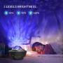 Laser Star Projector,LED Night Light Projector with Nebula Cloud,3 in 1 Sky Ocean Wave Projection with Bluetooth Speaker Voice Control for Christmas Party Home Theatre Baby Kids Bedroom