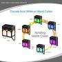Solar Wall Lights Outdoor - Wireless Led Waterproof Security Lighting for Fence, Deck, Landscape, Patio, Front Door, Wall, Stair, Yard and Driveway Path - Warm / Color Changing - 8 Pack