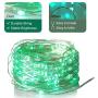 16Color Changing Fairy Lights, Battery Operated Twinkle Lights with Remote&8 Light Modes Waterproof 3AA Battery Case, String Lights for Bedroom Wedding Party Christmas Halloween, 2pack16.5Ft 50LEDs